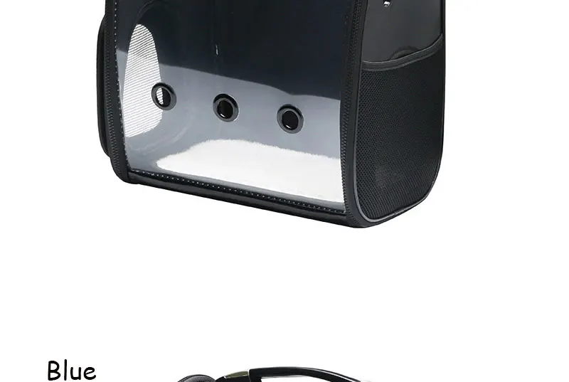 Рюкзак для домашних животных, переносная сумка для кошек, дышащая космическая капсула, переносная прозрачная переноска для домашних животных, собак, товары 42*35*24 см