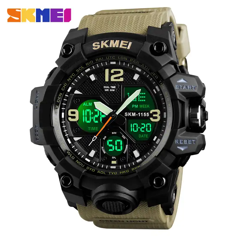 skmei watch military time