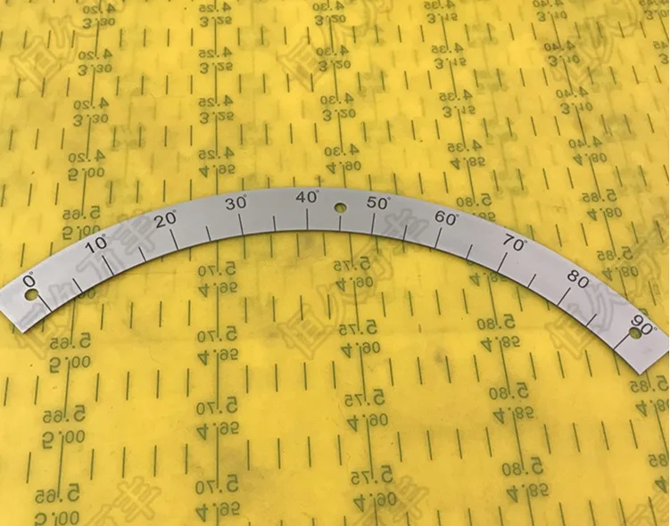 

1pcs. Outer Diameter:320mm 90-degree Dial Semicircle Dial Semi-Disc