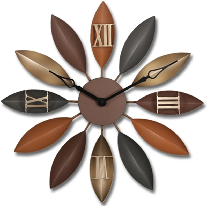 

Metal Large 3d Wall Clock Modern Design Living Room Retro Home Bedroom Secret Stash Silent Wall Watch Duvar Saati Decor SC325