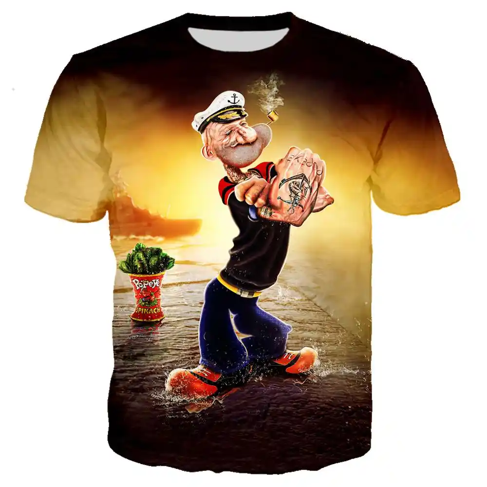 Venta > camiseta popeye > en stock