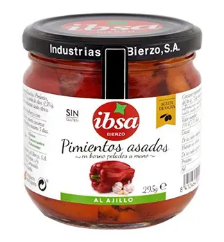 

Ibsa Roasted Peppers with Garlic 285 g (Pack of 2)