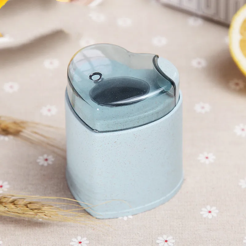 C2 Wheat Straw Automatic toothpick box toothpicks holder Creative Toothpick Box Toothpick Dispenser - Color: C2