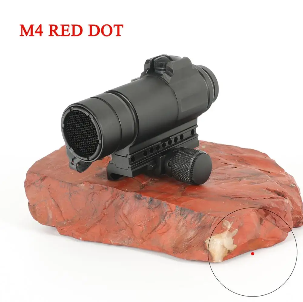 M4 Professional red dot Sight Combination Sight for 20mm rail rifle airsoft outdoors hunting scope riflescope hunting optics|Riflescopes| - AliExpress