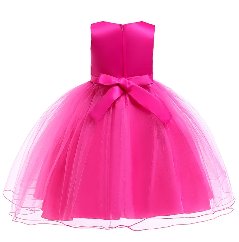 Summer school girl party dress Christmas New Year costume child's clothes party dress girl birthday dress