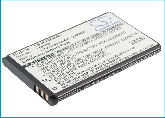 UPGRADE Cameron Sino Battery For T-Mobile HB4A3 Groove,Panama,Unity 800mAh / 2.96Wh