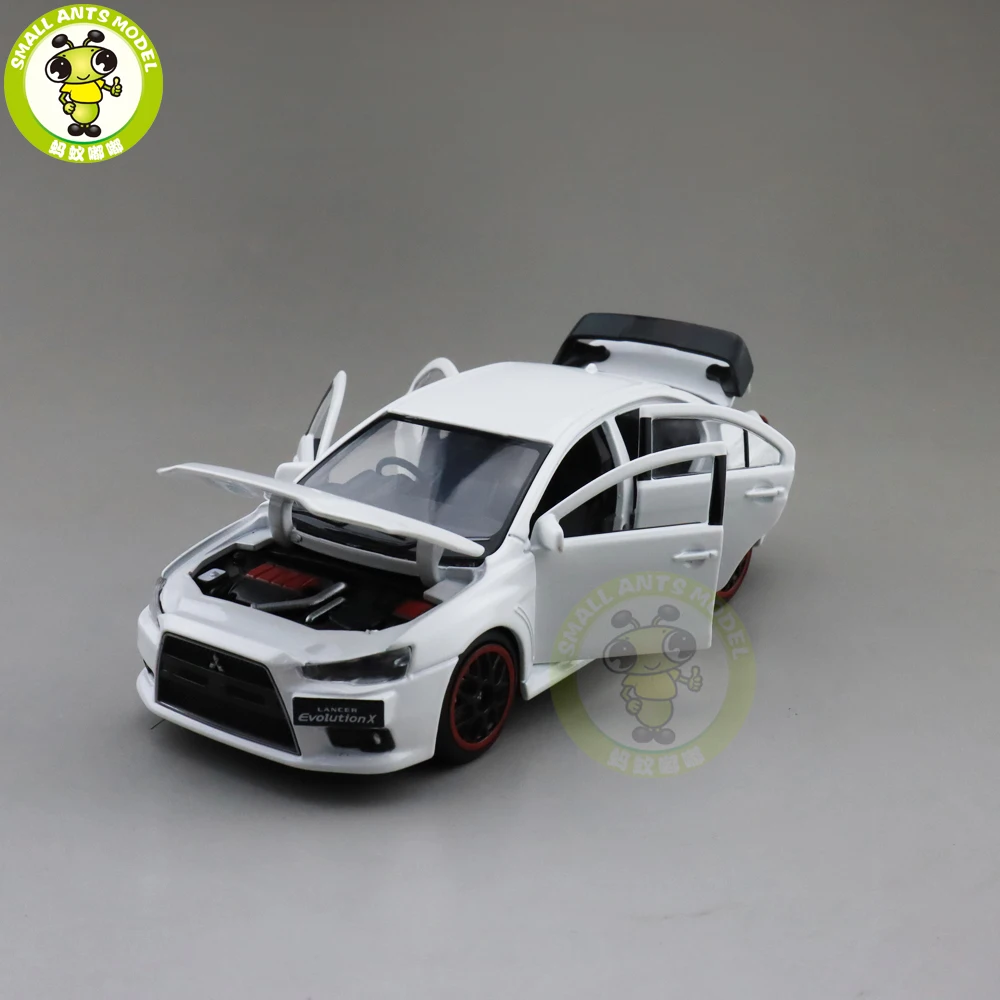 1/32 JACKIEKIM Mitsubishi Lancer EVO X 10 BBS RHD литая модель автомобиля игрушки для детей Подарки для мальчиков девочек