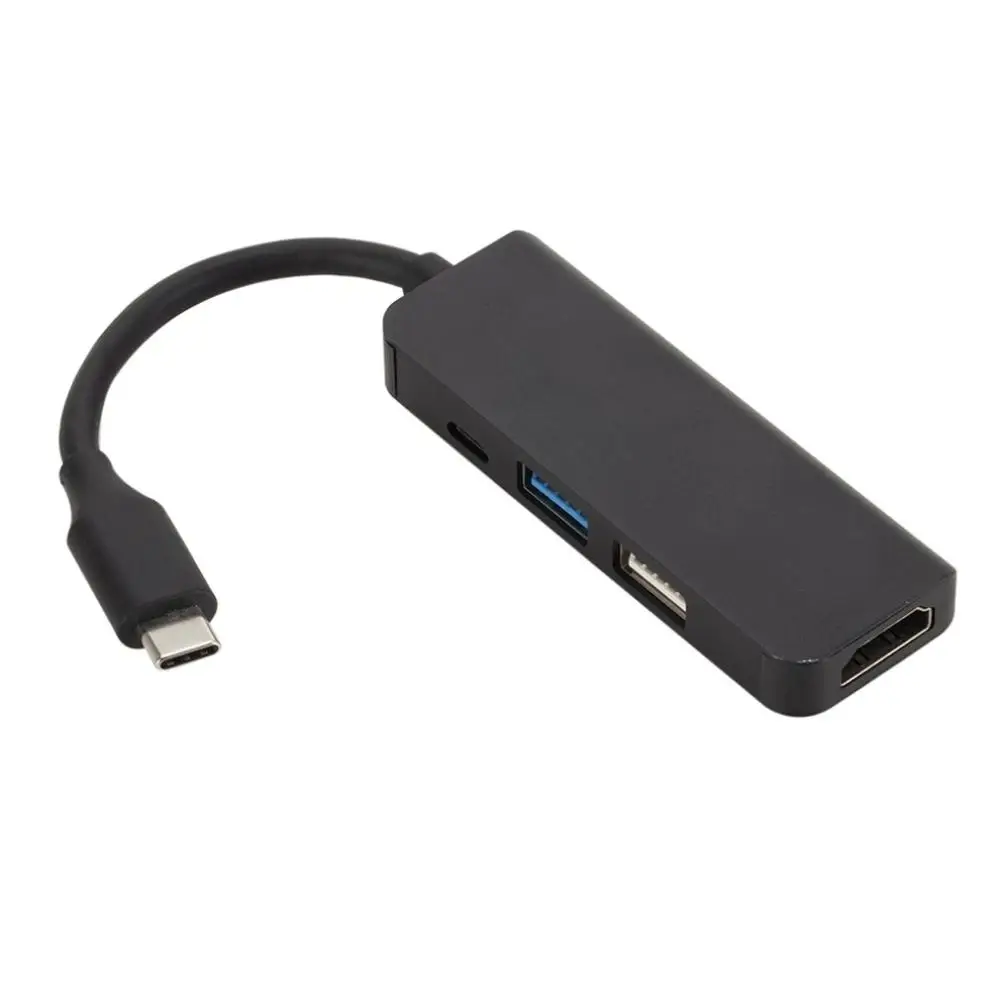 Концентратор адаптер Tpye-C к Micro USB 2,0 USB 3,0 HDMI 4 порта разветвитель концентратор usb-порт сплиттер для ПК компьютера