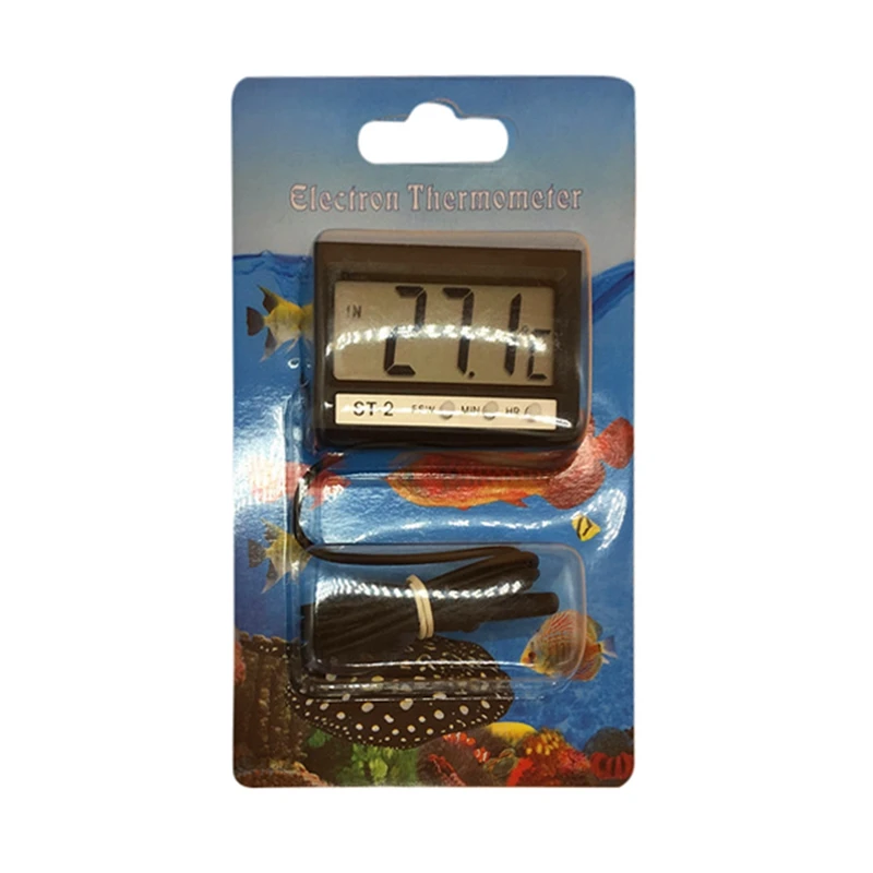 

Aquarium Thermometer Waterproof External Temperature Probe Digital Thermometer Fish Tank Temperature Control Thermometer
