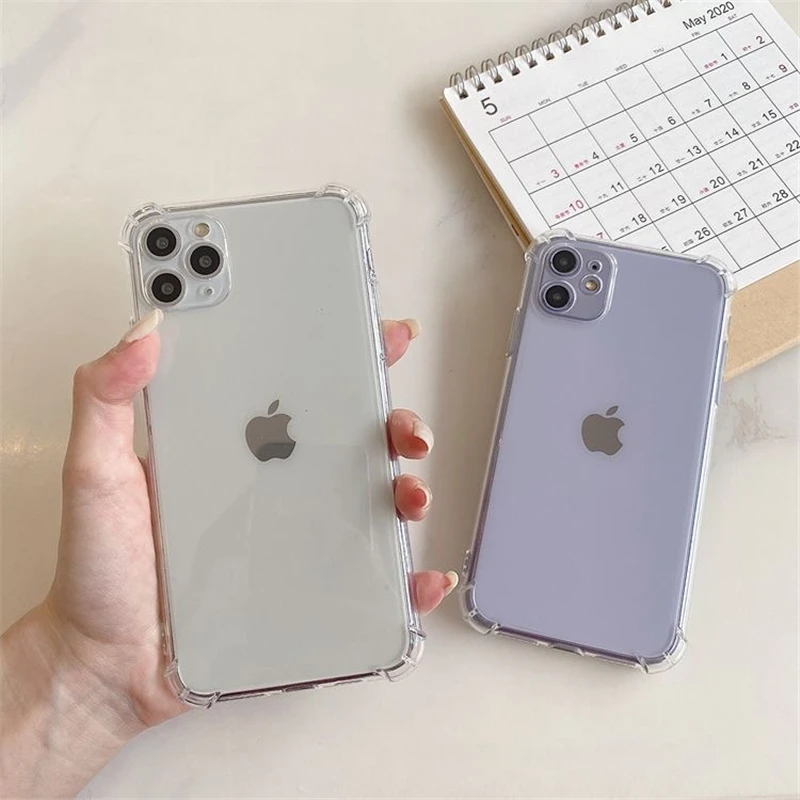 Силиконовый чехол для iPhone 11 Pro Max X XS XR 6 6s 7 8 Plus | Мобильные телефоны и аксессуары