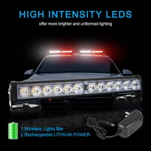 

General new 12LED flashlight car LED warning light magnet ceiling light suitable for hazard emergency warning trailer