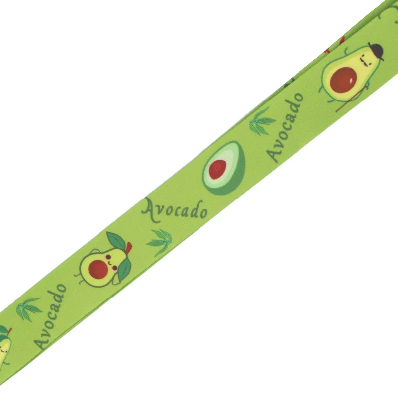 P3989 Dongmanli авокадо брелок Lanyards держатель удостоверения личности ID карта Пропуск Тренажерный зал мобильный телефон USB бейдж держатель ключевой ремень