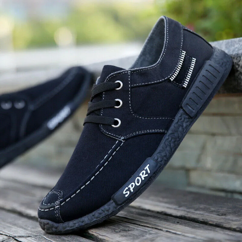 

2020 Spring Summer Autumn Fashion Men's Canvas Water-washed Cloth Leisure Casual Sports Shoes