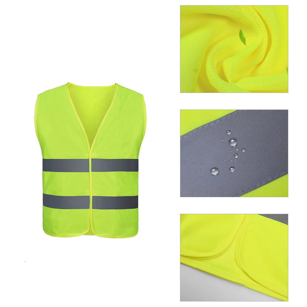 Светоотражающая одежда для безопасного жилета для тела безопасное защитное устройство для дорожного движения для жестких прогулочных велосипедов Спортивная одежда жилет