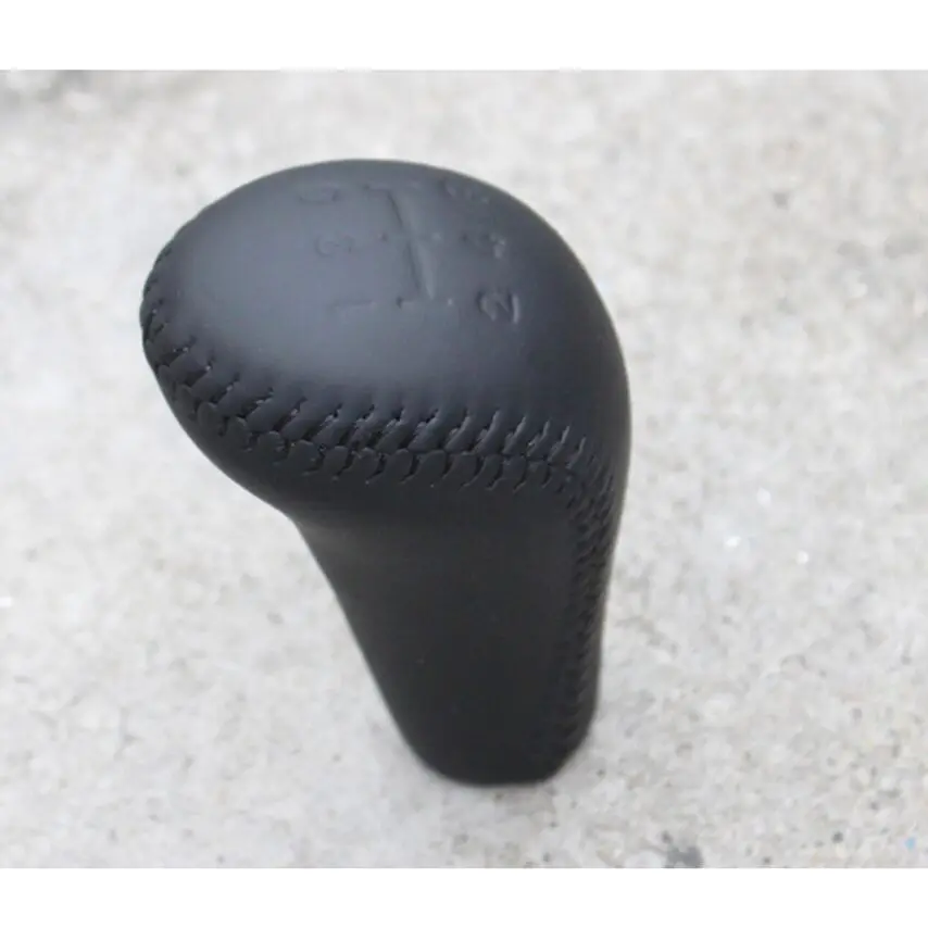 Brand New Manual Shift Lever Gear knob Real Leather For Hyundai Moinca Sonata NF NFC Terracan Kia Optima | Автомобили и мотоциклы