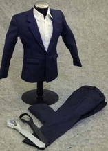 

1/6 Scale Clothes Men Blue Suits Set For 12" Action Figure Body