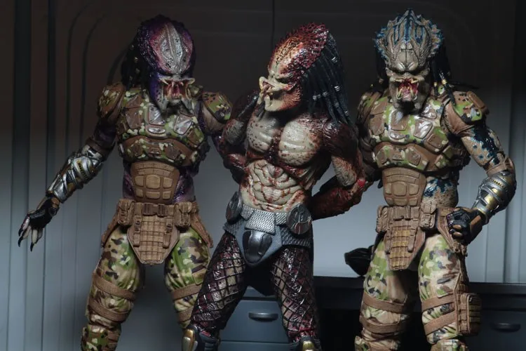 Lensple NECA фигура хищника игрушка Охотник Хищник Ultimate Emissary#2#1 7 дюймов ПВХ фигурка модель игрушки коллекционная кукла подарок
