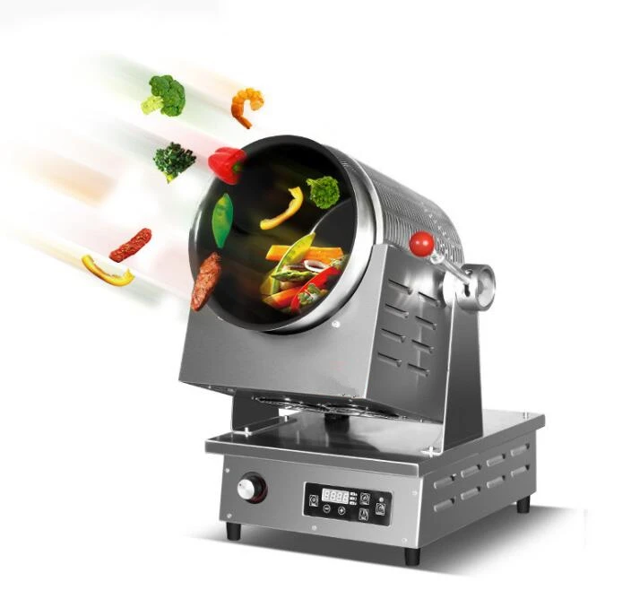 Антипригарная Автоматическая плита машина Робот приготовления котел ролик жаровня машина приготовления пищи