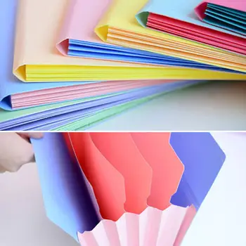 

Document Case File Holders Office File File Stationery Sub Grid 5 Layers Smiling Simple Storage Bag