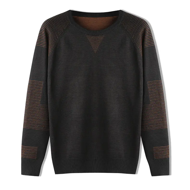 MuLS Brand Pullover Sweaters Men 2019 Autumn New Crew-Neck Fashion Male Sweater Jumpers Winter Spring O-Neck Cotton Knitwears 02