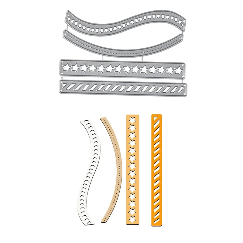 

DiyArts Side Decoration Lace Decoration Metal Cutting Dies New 2019 for Card Making Scrapbooking Dies Embossing Cuts Stencil