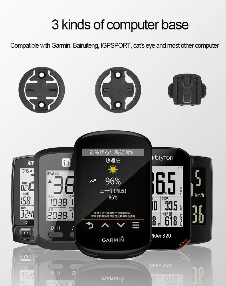 Bicycle computer stand Multifunctional Code Table Extension Frame Extension Mountain Aluminum Alloy Light Frame Bike Accessories