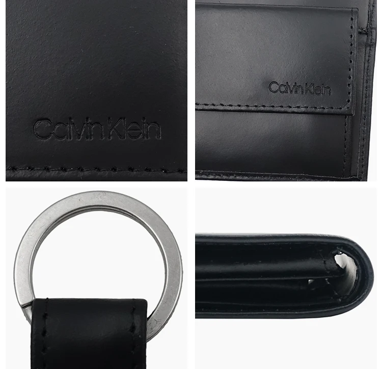 Подлинный и брендовый роскошный кожаный бумажник Кельвин Кляйн CK 79349