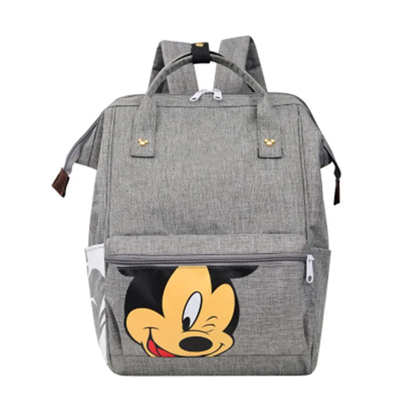 Disney Mickey mouse backpack multi-function large capacity backpack diaper bag waterproof men women shoulder bag Travel