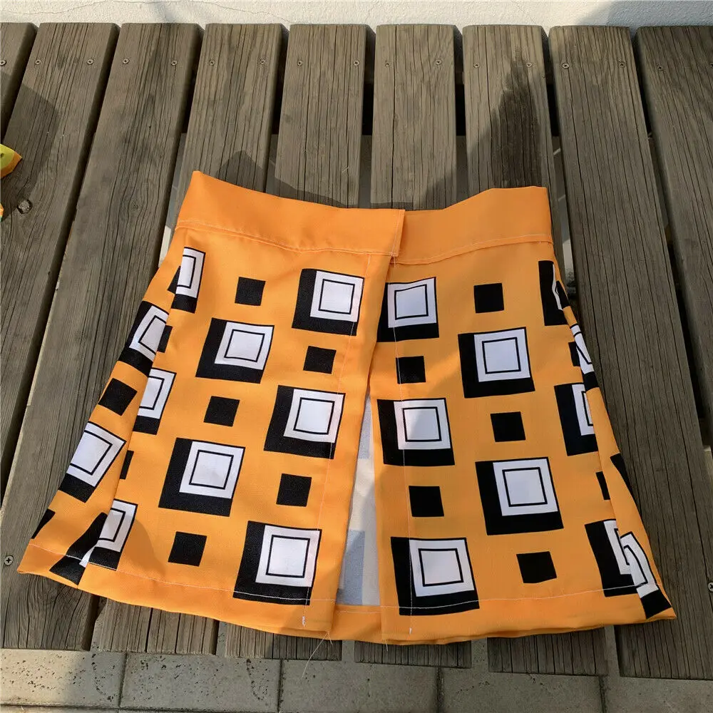 Anime Jojo's Bizarre Adventure Golden Wind Narancia Ghirga Skirt Cosplay Costume | Тематическая одежда и униформа