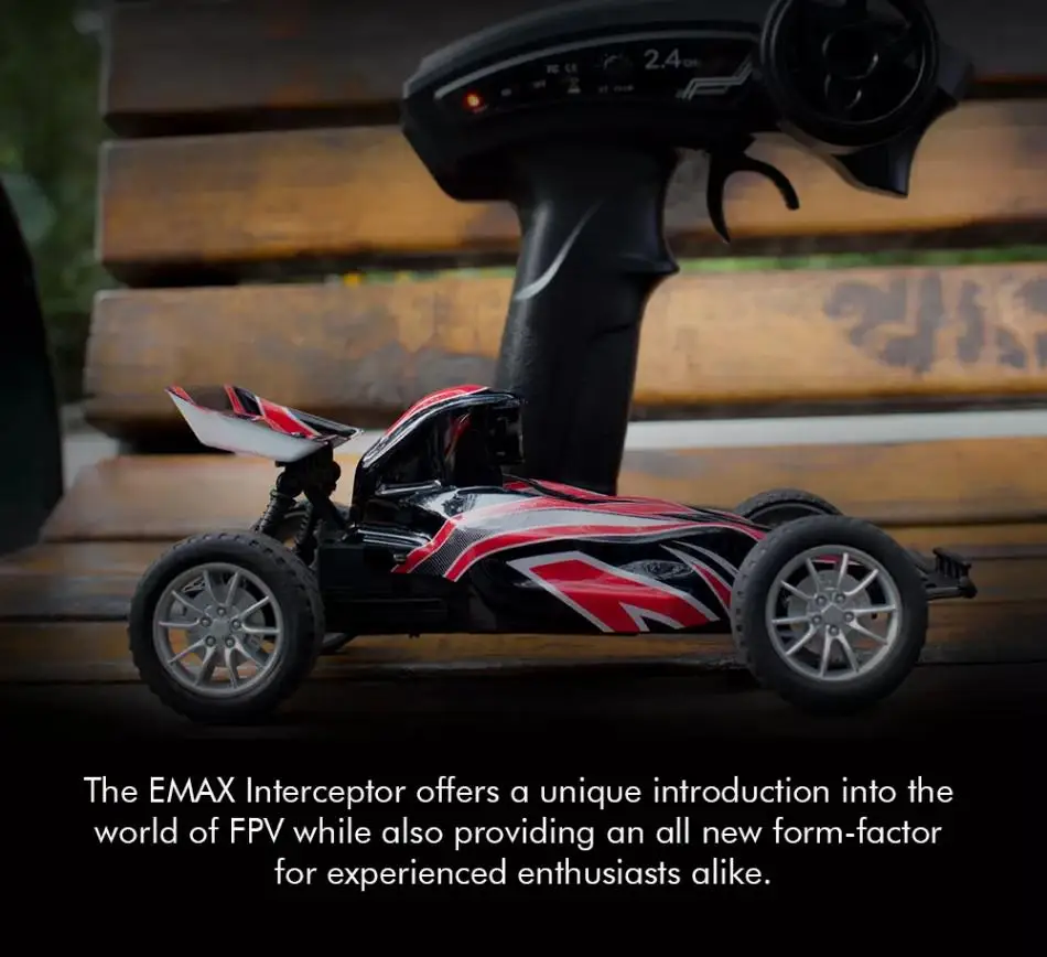 EMAX Радиоуправляемая машина с дистанционным управлением FPV RC с очками, полностью пропорциональная модель RTR