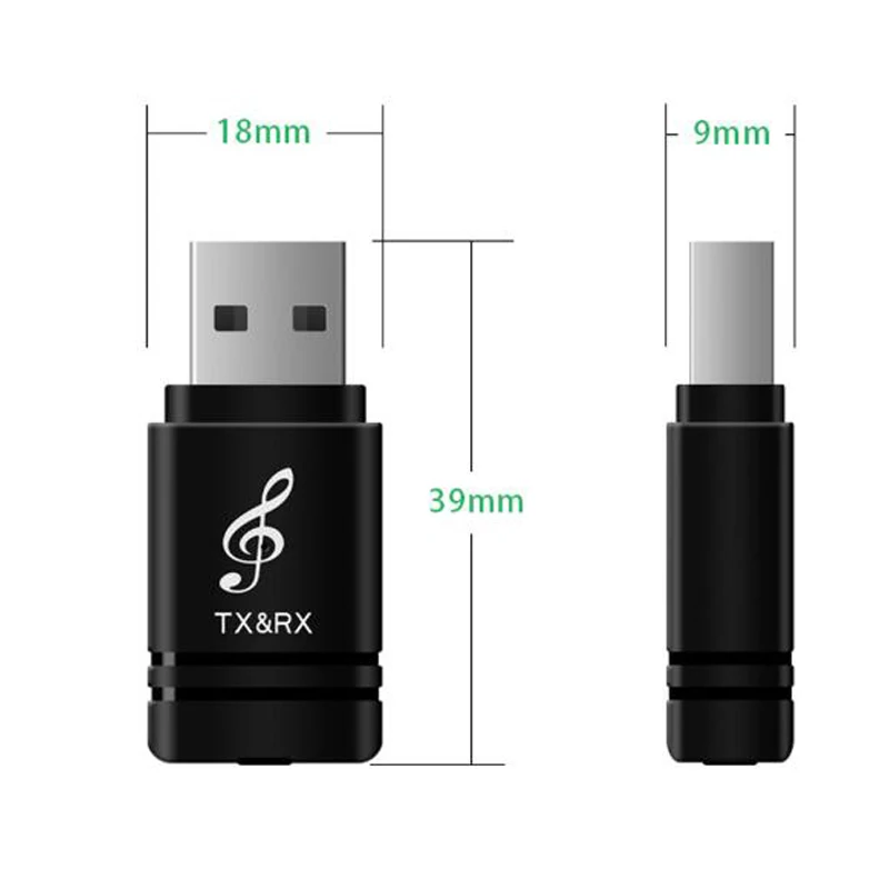 Музыкальный беспроводной передатчик для ПК, аудио 5,0, bluetooth-адаптер, USB, bluetooth-передатчик, bluetooth-приемник для динамика, гарнитуры, телефона