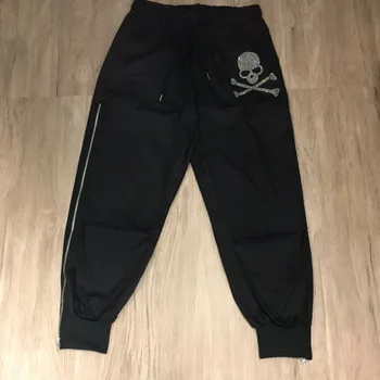 

High Quality Mastermind Japan MMJ Crystal Skulls Sweatpants Men Women Joggers Hiphop Casual Track Pants Men
