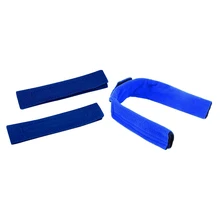 1 ensemble de coussinets de confort pour le cou, support de sangles pour masque facial et couvre chef