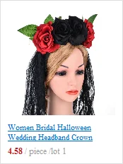 Женский головной убор с перьями на Хэллоуин, стразы с блестками, карнавальный головной убор