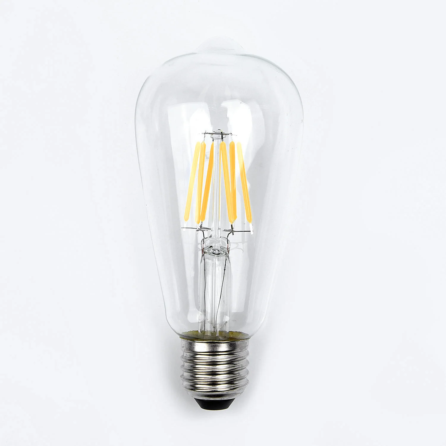 2 W 8 Edison ST64 E27 винтажный Ретро винт светодиодный лампочка накаливания Новый и