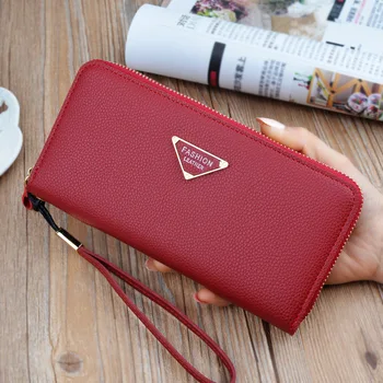 

Women Wallet PU Leather Purse Female Long Wallet Multifunctional Money Bag Large Capacity Practical Clutch Bag Designer Purse