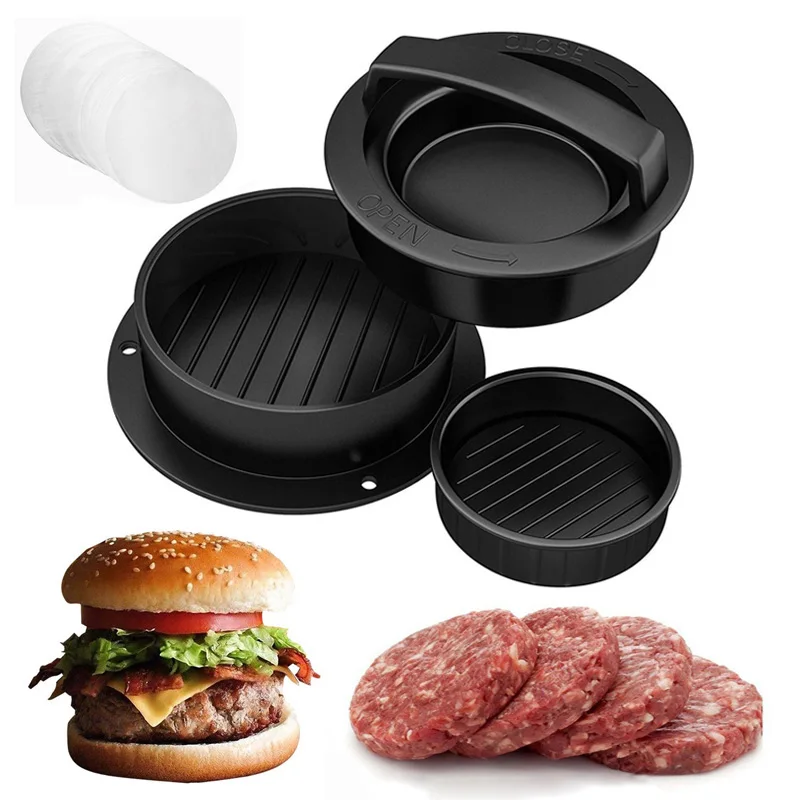 Hamburger Maker Meat Tool Hamburger Press Mold Burger Press For Meat Beef Grill Burger Patty Maker Mold Ham maker Kitchen