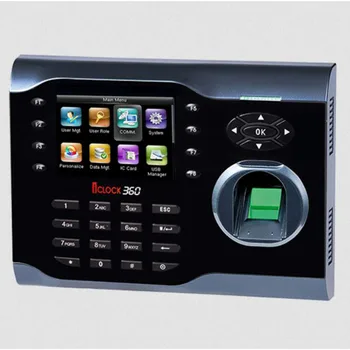 

iclock 360 TCP/IP fingerprint time attendance time recorder time attendance free soft 8000 user