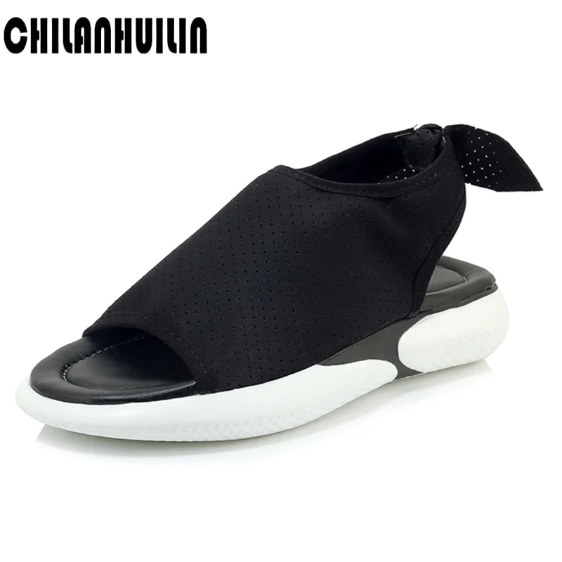 

new shoes women soft bottom mesh air shoes women casual summer beach shoes female plus size gladiator sandal female flat sandals