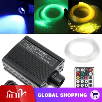 

16W RGBW LED Fiber Optic Star Ceiling Lights Kit with Cables 300pcs*0.75mm*2m