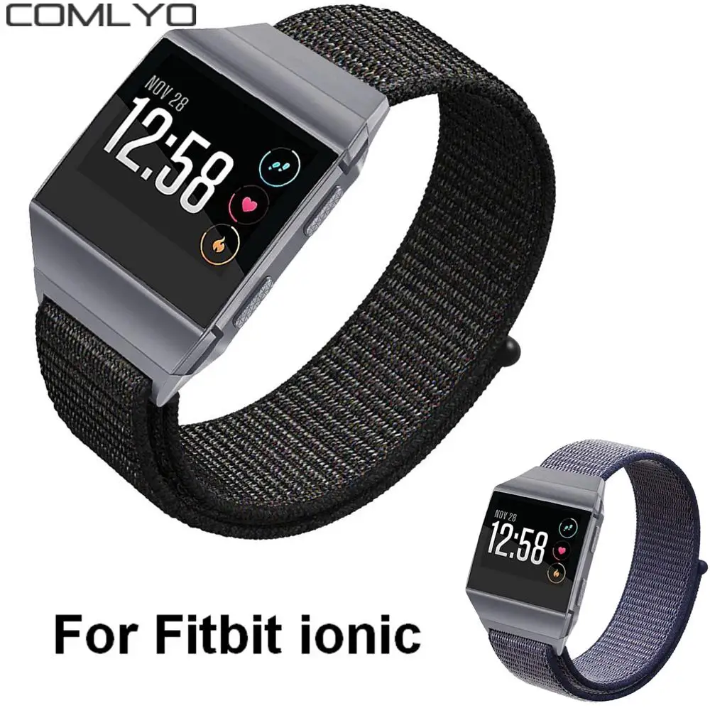 Новейшие наручные часы COMLYO для Fitbit ионный смарт браслет сменный ремешок часов
