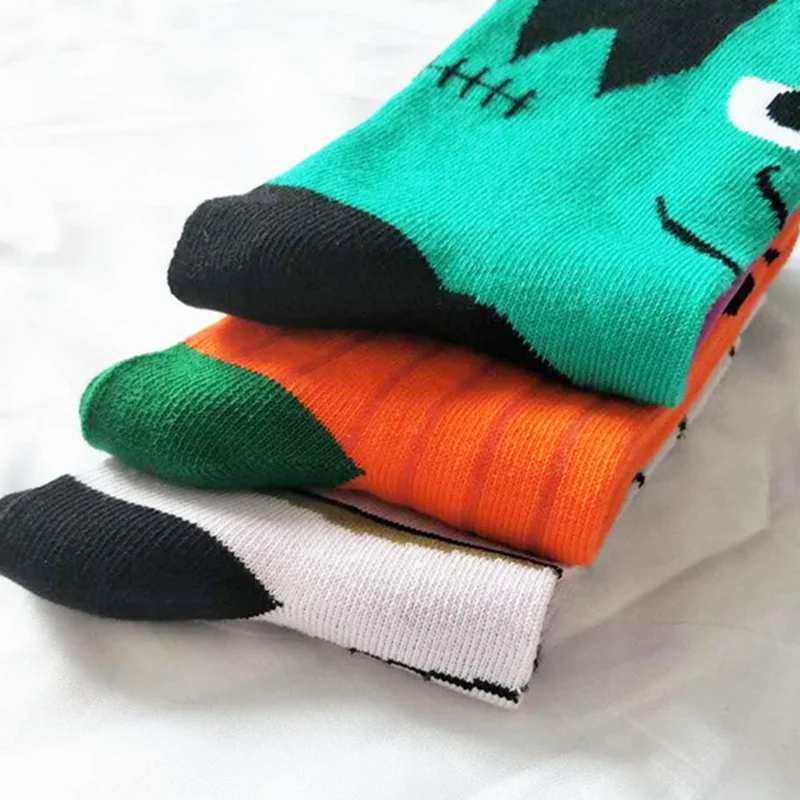 Cosplay&ware Bats Pumpkin Cartoon Socks Men Knee-high Halloween Cosplay Cotton Crew Spring Autumn Casual -Zentai shop online H6781ccef17464149b7bd387f3be91cf2v.jpg