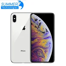 Разблокированный iPhone XS Max 256G 6,5 дюймов ram 4 Гб rom 64 Гб/256 Гб Смартфон телефон с двойной картой и полным экраном