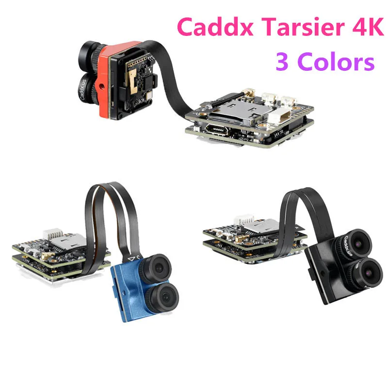 Caddx Tarsier 4K 30fps 1200TVL двойной объектив WDR WiFi мини камера HD Запись DVR двойной аудио OSD для RC FPV гоночный Дрон Квадрокоптер
