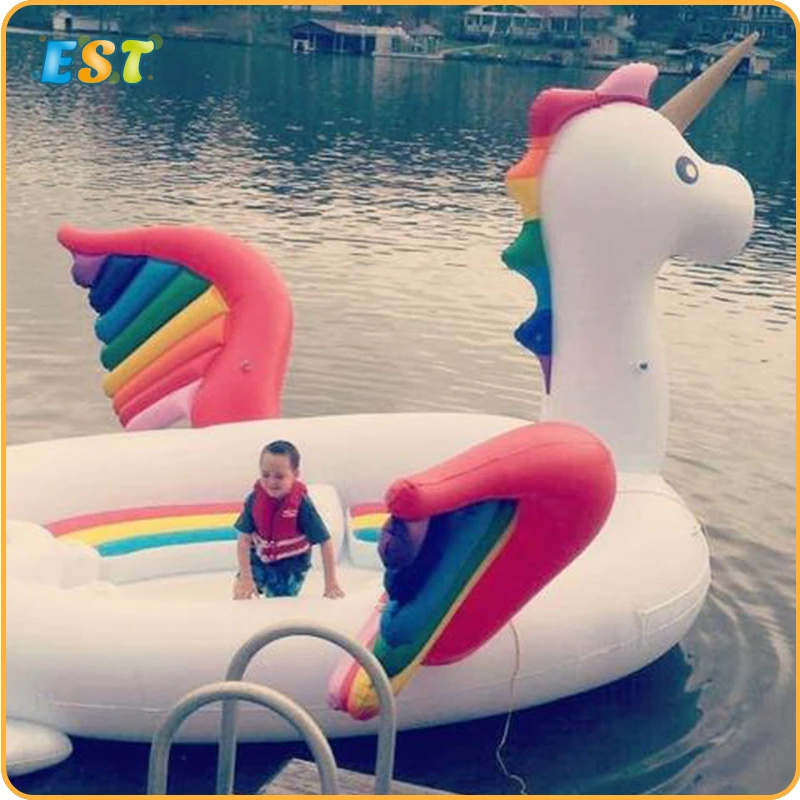 huge inflatable pool floats