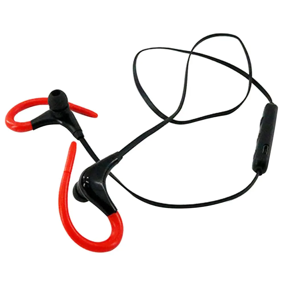 

BT-01 Wireless Bluetooth Earphone Stereo Ear-hook Sports Noise Reduction Earphones With Microphone Headset;