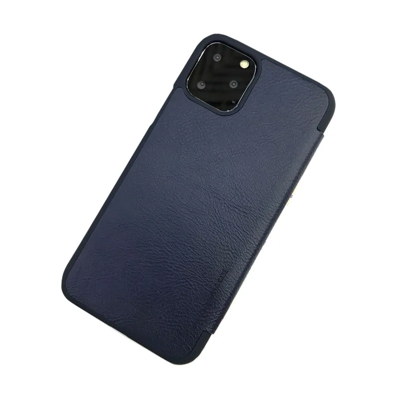 G-CASE для iPhone 11 бизнес ультра тонкий флип чехол винтажный защитный чехол с отделением для карт и Выталкивающая шпилька для iPhone 11 Pro/Max