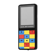 OMESHIN красочный мультфильм Mp4 плеер Музыка Воспроизведение с fm-радио Видео Плеер 1,8 дюймов ЖК-экран видео игры фильм радио Fm