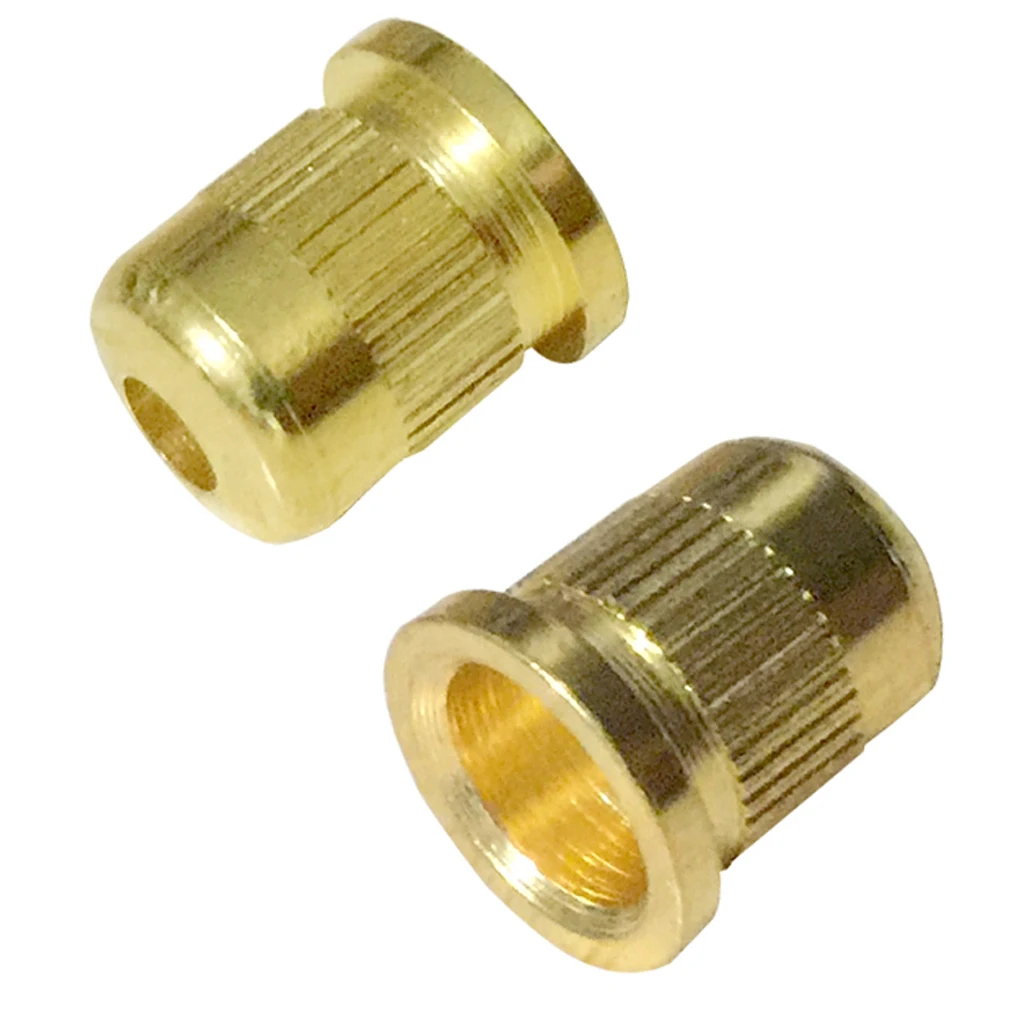 4 Pcs of Pack Bass String Mounting Ferrules Bushing for Fender Guitar Parts