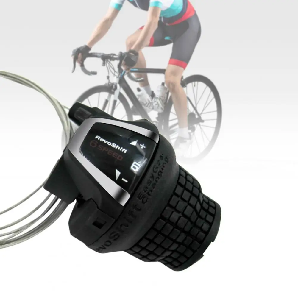 Practical Handlebar 3/6/7 Speed Twist Grip Stable Easy To Use 3/6/7